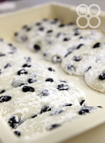 豆餅のつき上がり